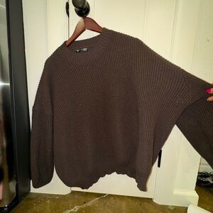 Brown oversized sweater. Great condition!